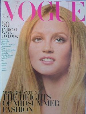 Vintage Vogue magazine covers - wah4mi0ae4yauslife.com - Vintage Vogue UK July 1968.jpg